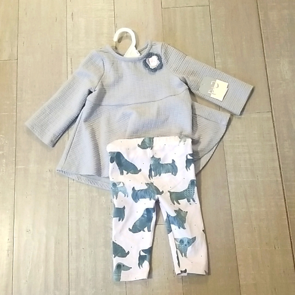 NWT- Pippa & Julie Two Piece Set- Sizw 12m